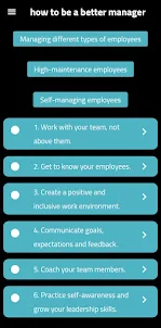 how to be a better manager