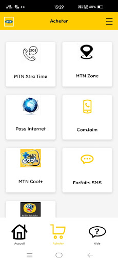 MyMTN Guinee Conakry Screen 2