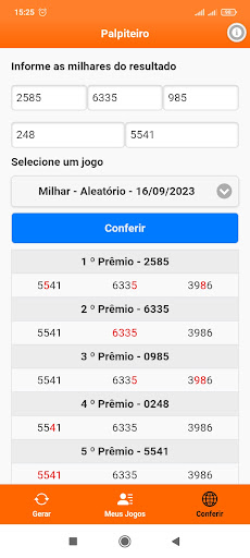 Palpiteiro do Bicho Screen 3