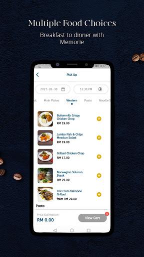 Memorie Cafe Screen 2