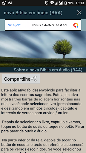 nova Bíblia em áudio (BAA) Screen 3