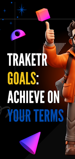 Android application Monthly goals screenshort