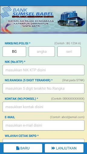 e-Dempo Samsat Sumatera Selata Screen 3