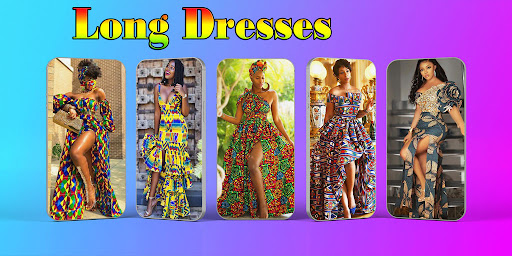 Android application African Long Dresses screenshort
