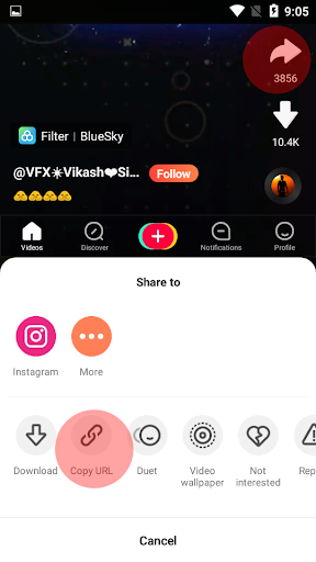 Android application Video Downloader for Zili screenshort