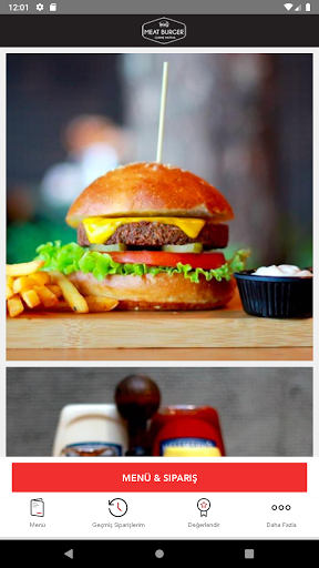Android application Meat Burger Gurme Mutfak screenshort