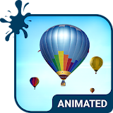 Air Balloons Animated Keyboard + Live Wallpaper icon