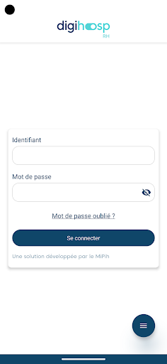Android application digihosp RH screenshort