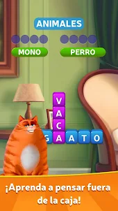 Kitty Scramble: juego palabras