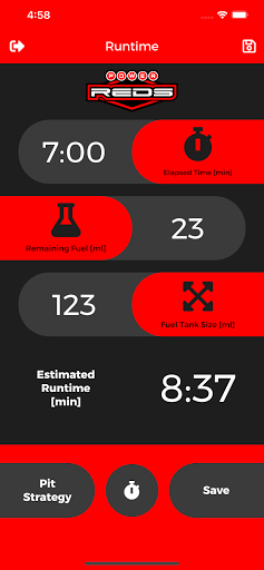 Android application Reds Racing screenshort