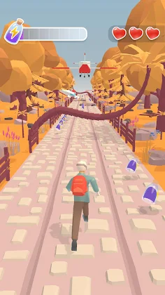 Flyland Run 3D - Screenshot 2