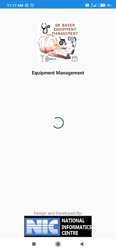 Android application e-upkaran - Equipment Manageme screenshort