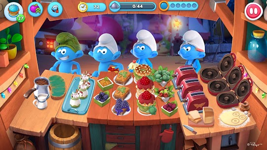 لعبة Smurfs Cooking مهكرة 5