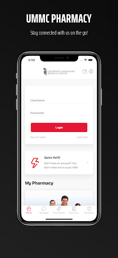 Android application UMMC Pharmacy screenshort