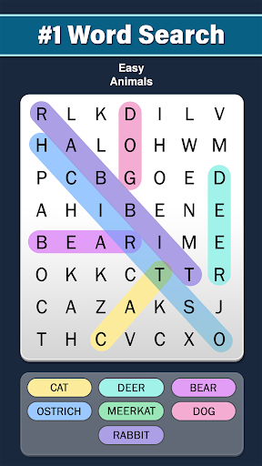 Android application Word Search: Word Find screenshort