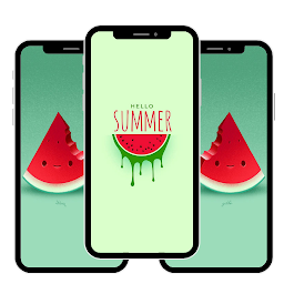 รูปไอคอน Cute Watermelon Wallpaper