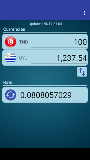 UYU Peso x Tunisian Dinar Screen 2