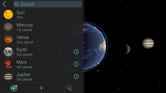Solar Walk Lite - Planetarium 3D: Planets System