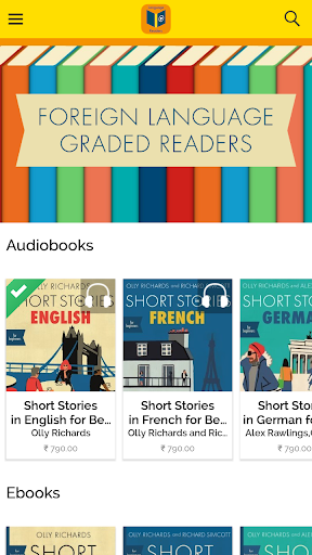Foreign Language Easy Readers Screen 2