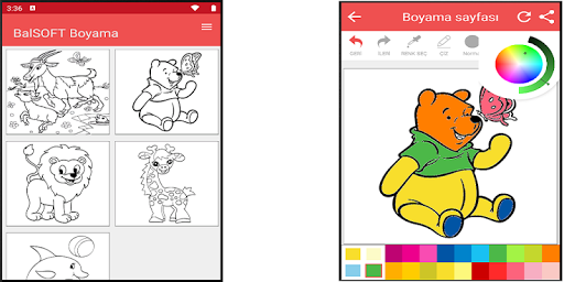 BalSOFT Boyama kitabı FULL Screen 3