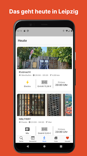 Android application Levist screenshort