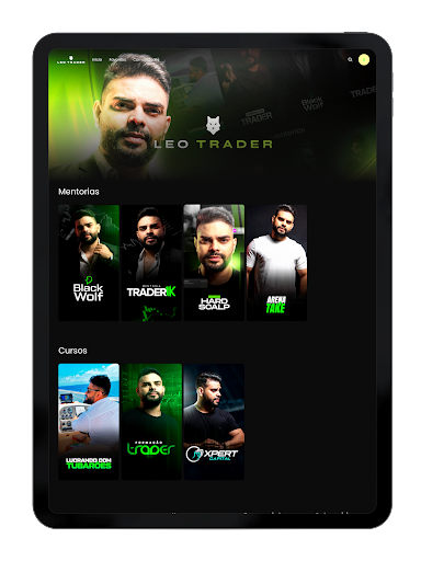 Android application Leo Trader screenshort