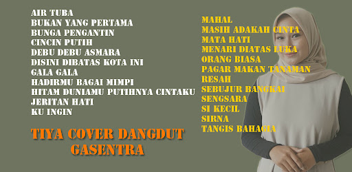 Android application Tiya Dangdut Cover Mp3 screenshort