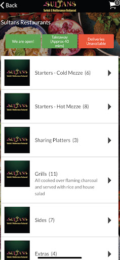 Sultans Restaurant Mk Screen 3