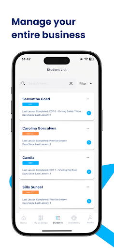 FlexiDrive Instructor Screen 3