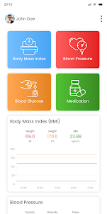 Blood Pressure & Sugar Tracker