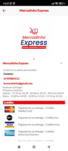 Mercadinho Express Screen 3
