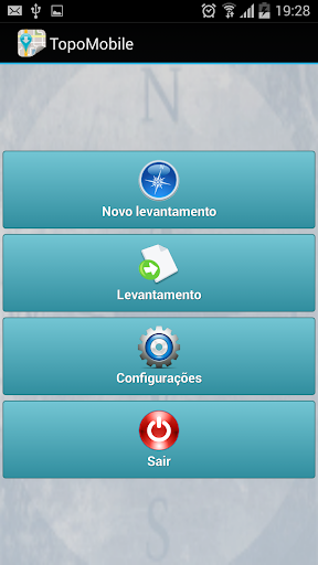 Visualização do aplicativo