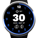 Cover Image of Descargar Solo un minuto™ - Carátula del reloj para Wear OS 4.0.29 APK