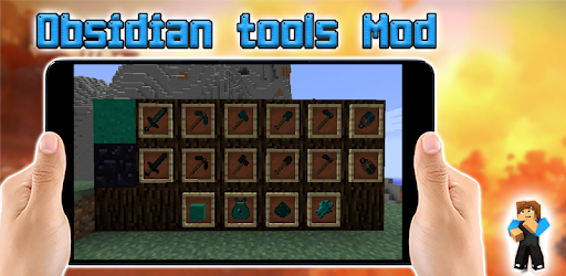 Obsidian Tools Mod For Minecraft Pe Apps On Google Play