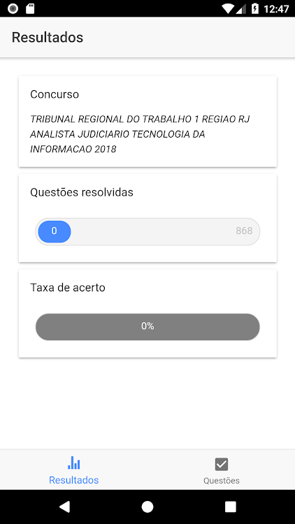 Concurso TRT RJ Analista TI 20 - 0.0.31 - (Android)