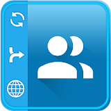Contact manager: Backup, sync, restore & merge icon