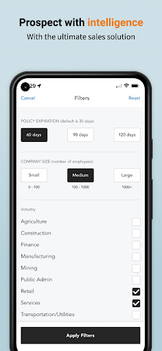 Insurance XDate Screen 2