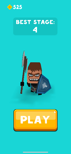Axe Strike mobile flying fight - Screenshot 1