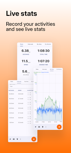 Screenshot of OpenTracks