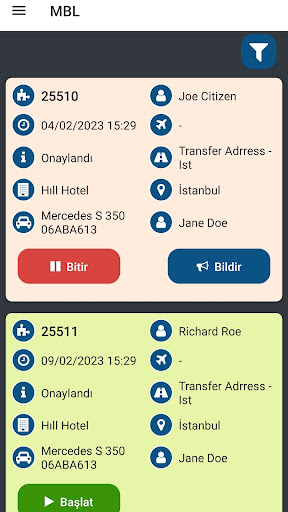 Mobil Luxury Services Screen 2