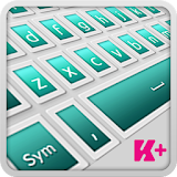 Keyboard Plus Teal HD icon