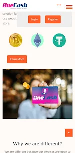OneCashPK - Crypto Wallet