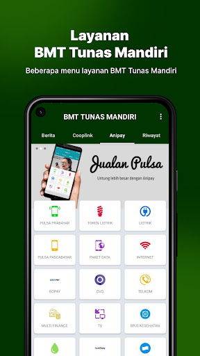 Android application BMT Tunas Mandiri screenshort