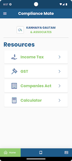 Android application Compliance Mate screenshort