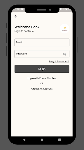 Android application Farmacia La Fuerza screenshort