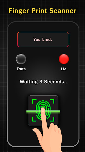 Android application Lie Detector Test Prank - Scan screenshort