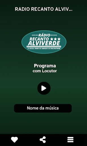 Rádio Recanto Alviverde Screen 2