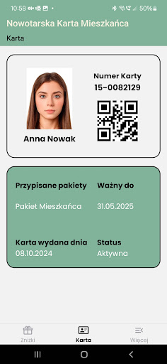 Nowotarska Karta Mieszkańca