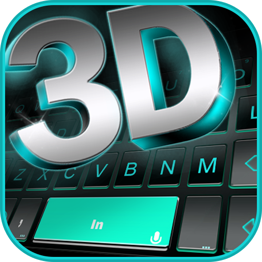 Neon 3D Black Theme logo