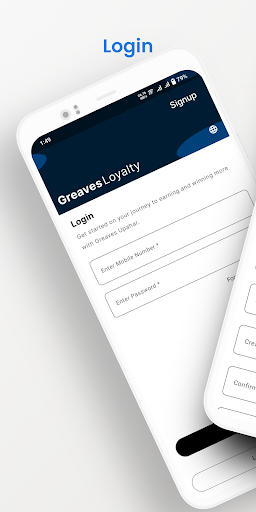 Android application Greaves Upahar Loyalty Program screenshort